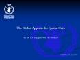 The Global Appetite for Spatial Data PowerPoint PPT Presentation