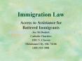 Immigration Law PowerPoint PPT Presentation