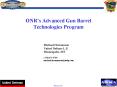 ONRs Advanced Gun Barrel Technologies Program PowerPoint PPT Presentation