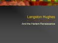 Langston Hughes PowerPoint PPT Presentation