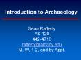 Introduction to Archaeology PowerPoint PPT Presentation