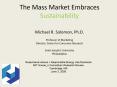 The Mass Market Embraces Sustainability PowerPoint PPT Presentation