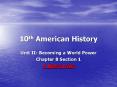 10th American History PowerPoint PPT Presentation