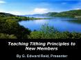 Teaching Tithing Principles to New Members PowerPoint PPT Presentation