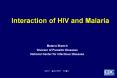 Interaction of HIV and Malaria PowerPoint PPT Presentation
