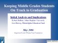 Keeping Middle Grades Students On Track to Graduation PowerPoint PPT Presentation