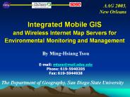 Integrated Mobile GIS