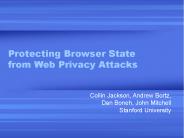 Protecting Browser State from Web Privacy Attacks