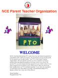 NCE Parent Teacher Organization PowerPoint PPT Presentation