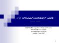 U.S. HISPANIC IMMIGRANT LABOR Anonymous by request PowerPoint PPT Presentation
