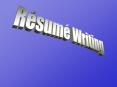 Why Write A Resume PowerPoint PPT Presentation