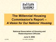 National Association of Housing and Redevelopment Officials