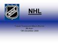 NHL PowerPoint PPT Presentation