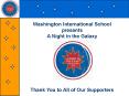 Washington International School presents PowerPoint PPT Presentation