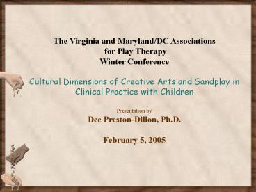 The Virginia and MarylandDC Associations