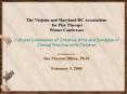 The Virginia and MarylandDC Associations PowerPoint PPT Presentation