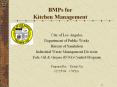 BMPs for Kitchen Management PowerPoint PPT Presentation