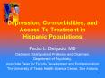 Depression, Co-morbidities, and Access To Treatment in Hispanic Populations PowerPoint PPT Presentation