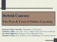 Hybrid Courses: PowerPoint PPT Presentation