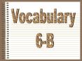 Vocabulary PowerPoint PPT Presentation