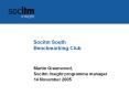 Socitm South Benchmarking Club PowerPoint PPT Presentation
