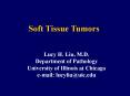 Soft Tissue Tumors PowerPoint PPT Presentation