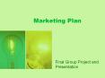 Marketing Plan PowerPoint PPT Presentation