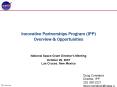 Innovative Partnerships Program IPP Overview PowerPoint PPT Presentation
