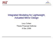 Integrated Modeling for Lightweight, Actuated Mirror Design
