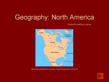Geography: North America