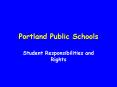 Portland Public Schools PowerPoint PPT Presentation