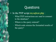 Questions