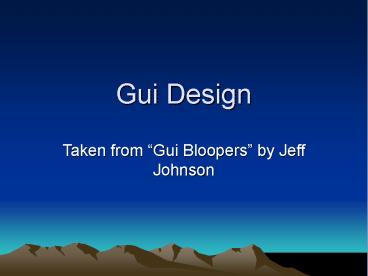 presentation player overlay