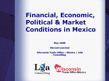 Financial, Economic, Political