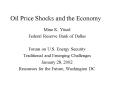 Oil Price Shocks and the Economy PowerPoint PPT Presentation