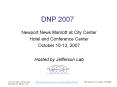 DNP 2007 PowerPoint PPT Presentation