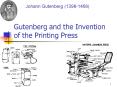 Gutenberg and the Invention of the Printing Press PowerPoint PPT Presentation