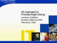IIS Approach to Process RightSizing PowerPoint PPT Presentation