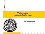 Telegraph Endeavour Retreat 2000