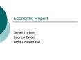 Economic Report PowerPoint PPT Presentation
