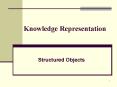 Knowledge Representation PowerPoint PPT Presentation