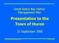 Great Sodus Bay Harbor Management Plan PowerPoint PPT Presentation