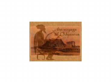 History Behind The Odyssey