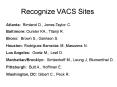 Recognize VACS Sites PowerPoint PPT Presentation