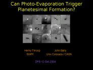 Can PhotoEvaporation Trigger Planetesimal Formation