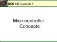 ECE 447: Lecture 1 PowerPoint PPT Presentation