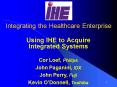 Integrating the Healthcare Enterprise PowerPoint PPT Presentation