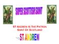 ST ANDREW IS THE PATRON SAINT OF SCOTLAND PowerPoint PPT Presentation