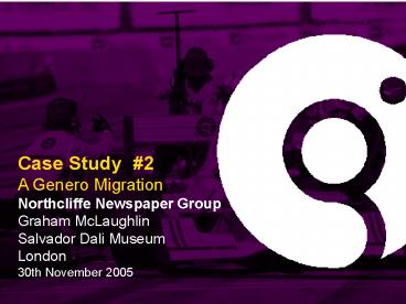 NNG Genero Presentation