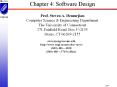 Chapter 4: Software Design PowerPoint PPT Presentation